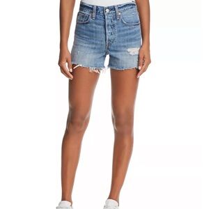 Levi's Wedgie Blue Jean Shorts